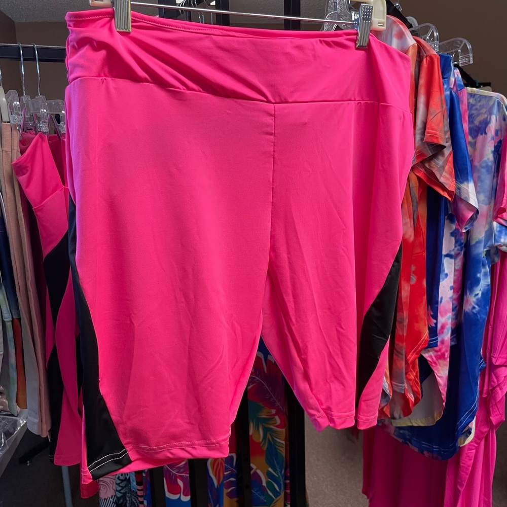 Plus Size Biker Shorts